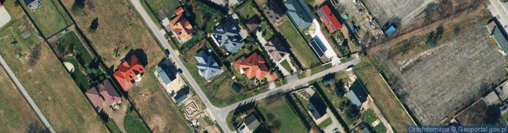 Zdjęcie satelitarne Pod Ługami ul.