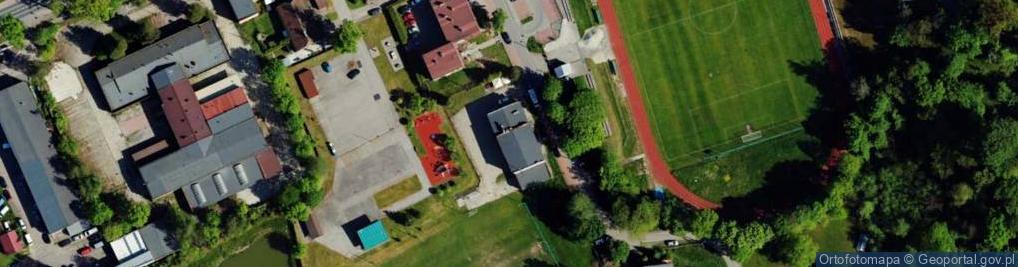 Zdjęcie satelitarne Podzamcze ul.