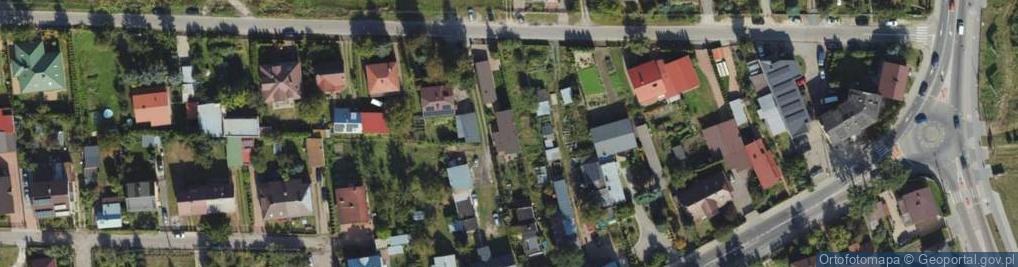 Zdjęcie satelitarne Podłączna ul.