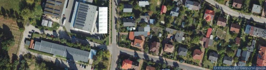 Zdjęcie satelitarne Pokoju ul.