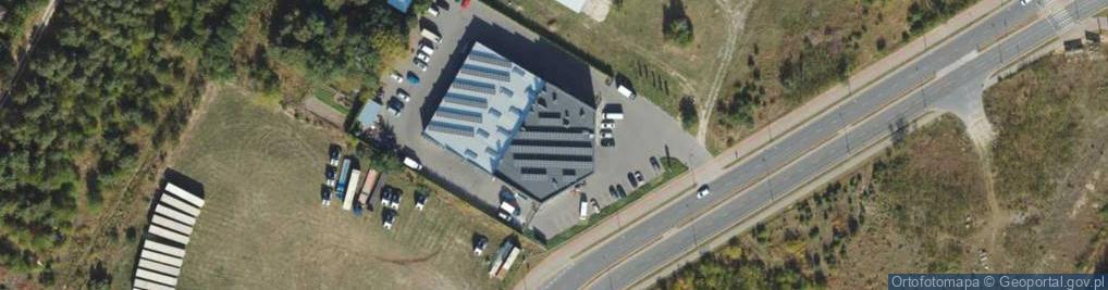 Zdjęcie satelitarne Północna ul.