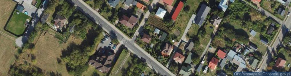 Zdjęcie satelitarne Poprzeczna ul.