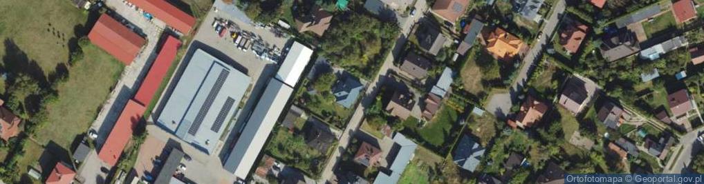 Zdjęcie satelitarne Poprzeczna ul.