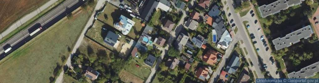 Zdjęcie satelitarne Poprzeczna ul.