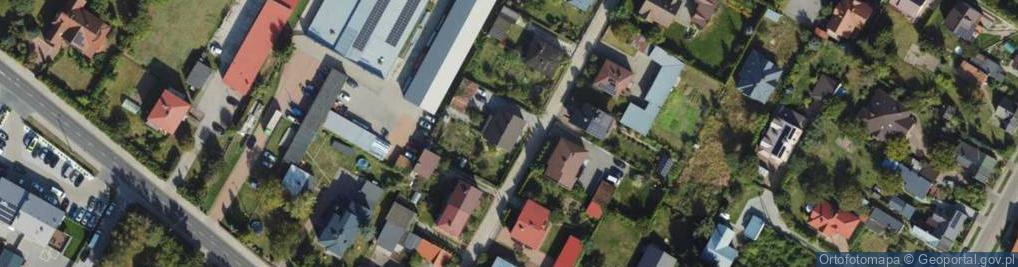 Zdjęcie satelitarne Poprzeczna ul.