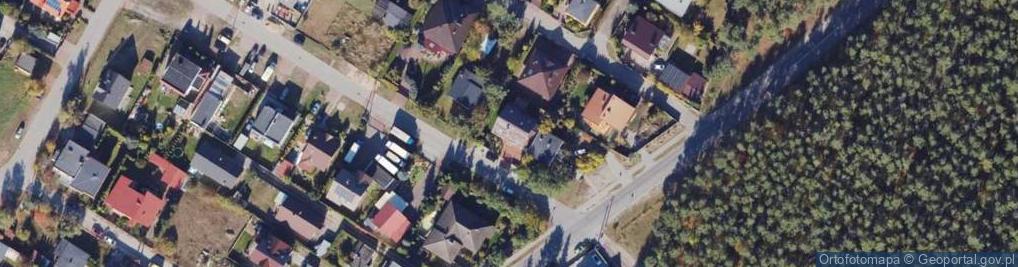 Zdjęcie satelitarne Popiela ul.