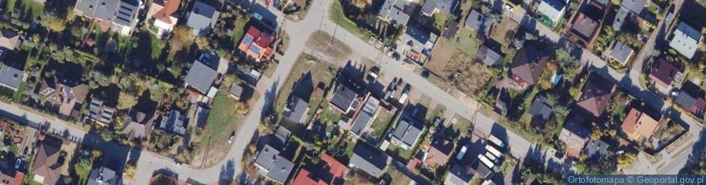 Zdjęcie satelitarne Popiela ul.
