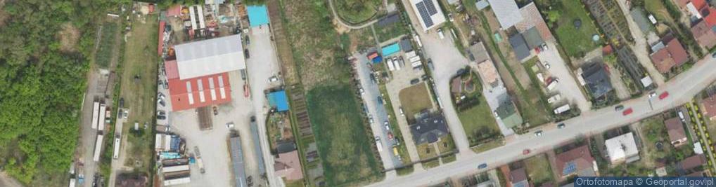 Zdjęcie satelitarne Polańska ul.