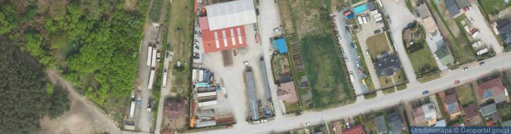 Zdjęcie satelitarne Polańska ul.