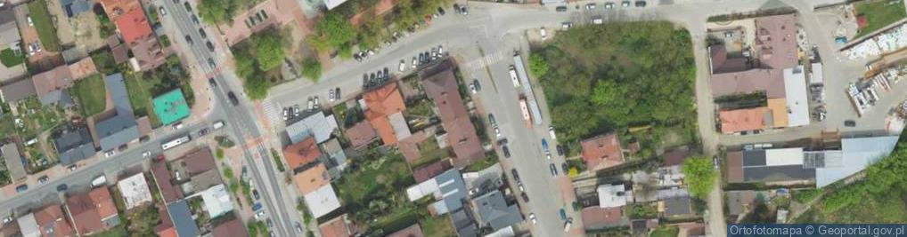 Zdjęcie satelitarne Poświętna ul.