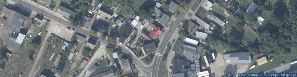 Zdjęcie satelitarne Podgórna ul.