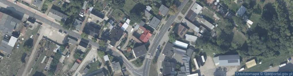 Zdjęcie satelitarne Podgórna ul.