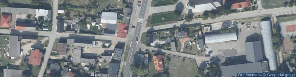 Zdjęcie satelitarne Podgórna ul.