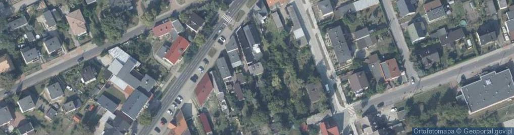 Zdjęcie satelitarne Podgórna ul.