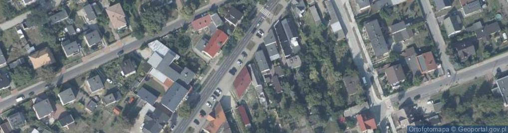 Zdjęcie satelitarne Podgórna ul.