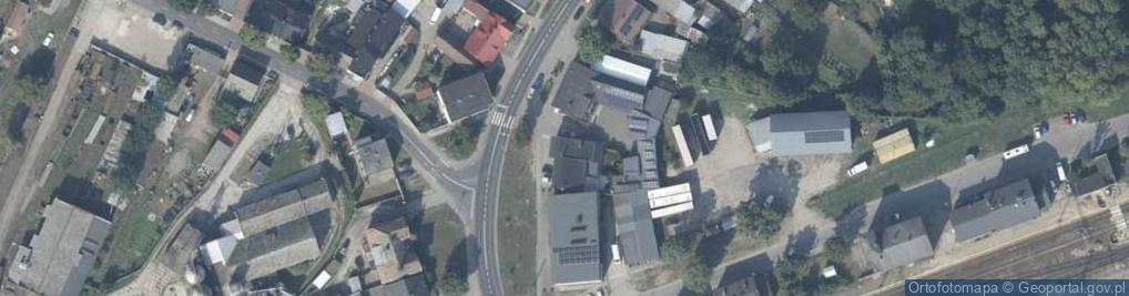Zdjęcie satelitarne Podgórna ul.