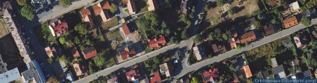 Zdjęcie satelitarne Poprzeczna ul.
