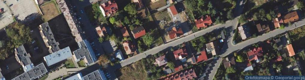 Zdjęcie satelitarne Poprzeczna ul.
