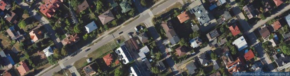 Zdjęcie satelitarne Pod Krzywą ul.