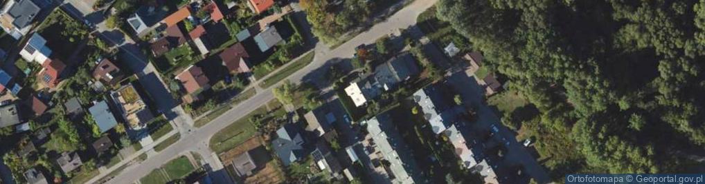 Zdjęcie satelitarne Pod Krzywą ul.