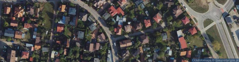 Zdjęcie satelitarne Pomorska ul.