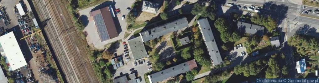 Zdjęcie satelitarne Popiełuszki Jerzego, bł. ks. ul.