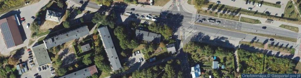 Zdjęcie satelitarne Popiełuszki Jerzego, bł. ks. ul.