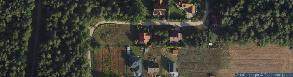 Zdjęcie satelitarne Pod Lasem ul.