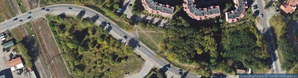 Zdjęcie satelitarne Popiełuszki Jerzego, bł. ks. ul.