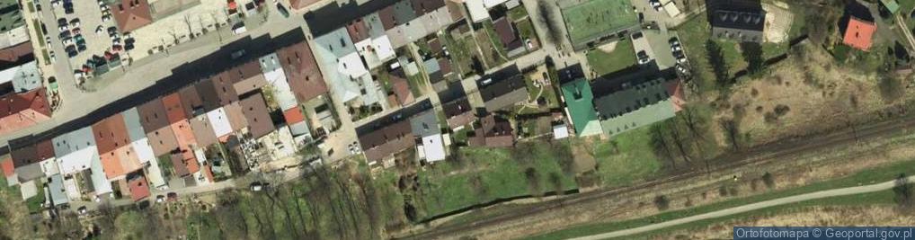 Zdjęcie satelitarne Potockiego ul.