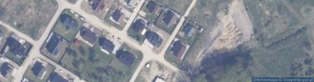 Zdjęcie satelitarne Polnych Kwiatów ul.