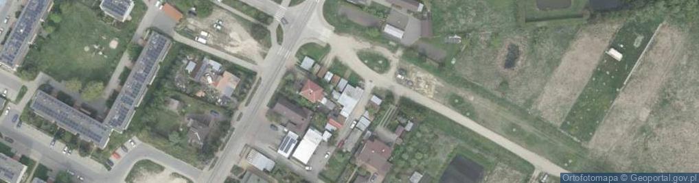Zdjęcie satelitarne Północna ul.