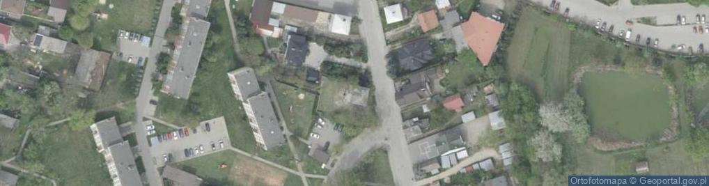 Zdjęcie satelitarne Poświętna ul.