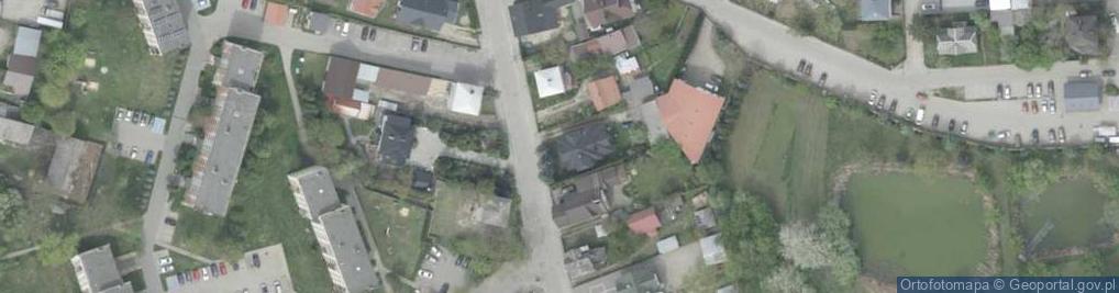Zdjęcie satelitarne Poświętna ul.