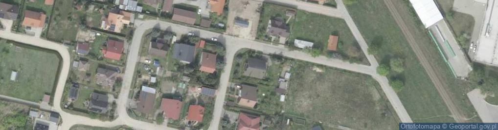 Zdjęcie satelitarne Powstania Styczniowego ul.