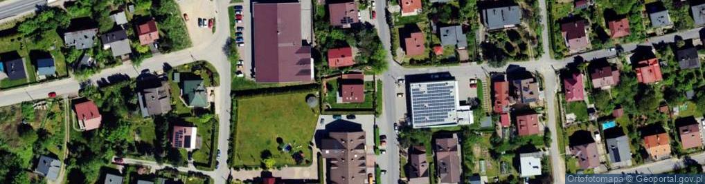 Zdjęcie satelitarne Podgórna ul.