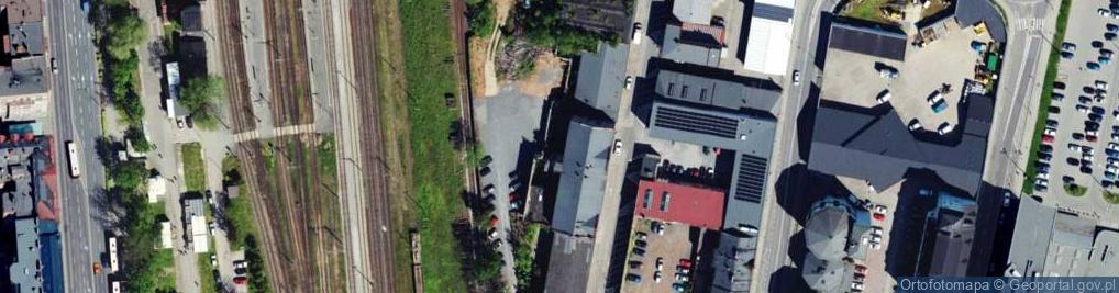 Zdjęcie satelitarne Podwale ul.