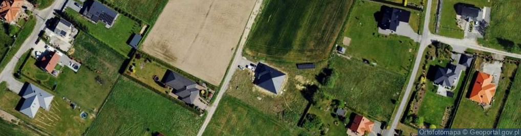 Zdjęcie satelitarne Pod Dębem ul.