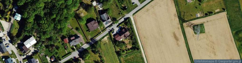 Zdjęcie satelitarne Pod Kasztanem ul.