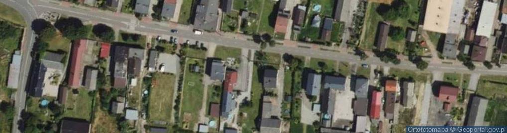 Zdjęcie satelitarne Pomnikowa ul.
