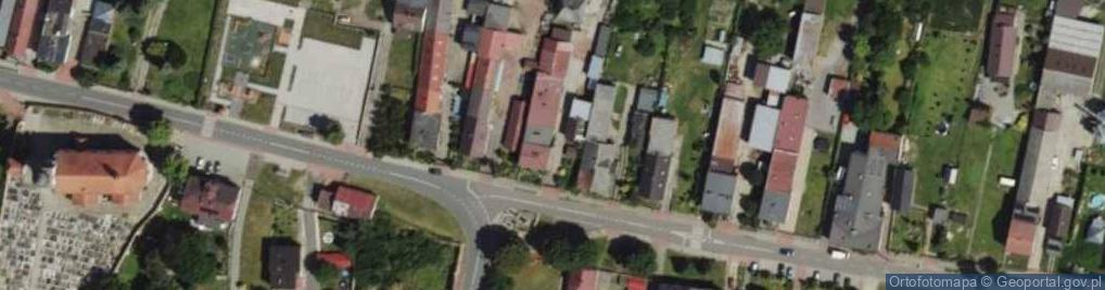 Zdjęcie satelitarne Pomnikowa ul.