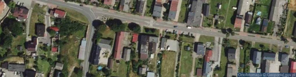 Zdjęcie satelitarne Pomnikowa ul.