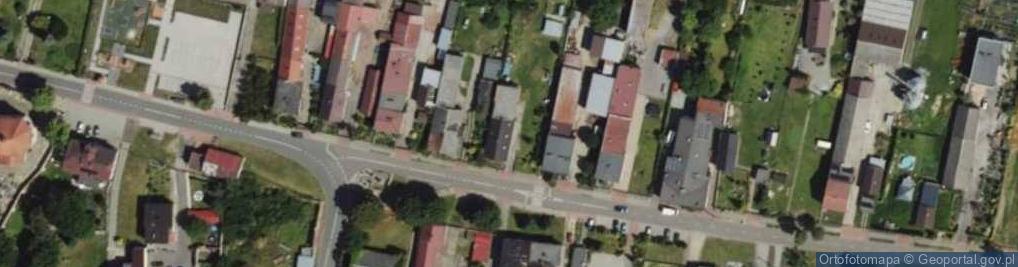 Zdjęcie satelitarne Pomnikowa ul.