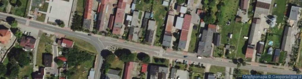 Zdjęcie satelitarne Pomnikowa ul.