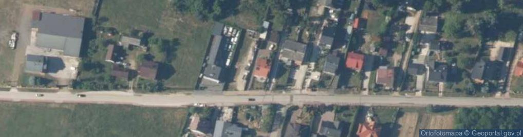 Zdjęcie satelitarne Podgórze ul.