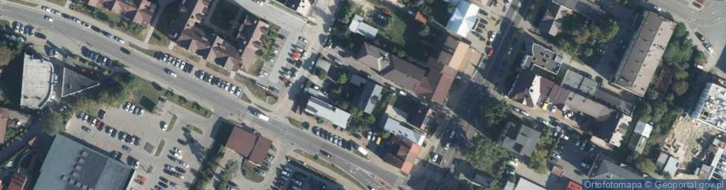 Zdjęcie satelitarne Poprzeczna ul.