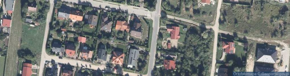 Zdjęcie satelitarne Podgórna ul.