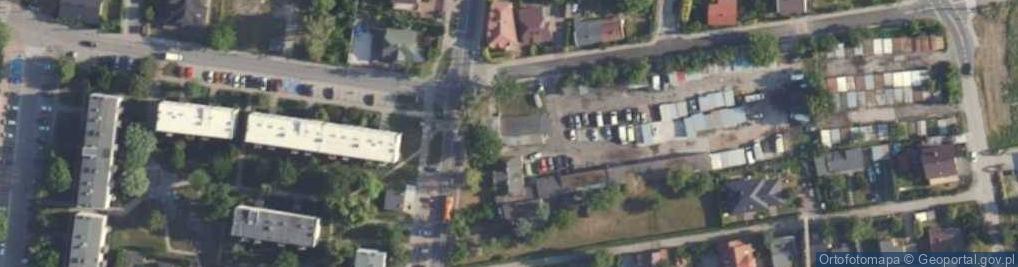 Zdjęcie satelitarne Poniatowskiego ul.