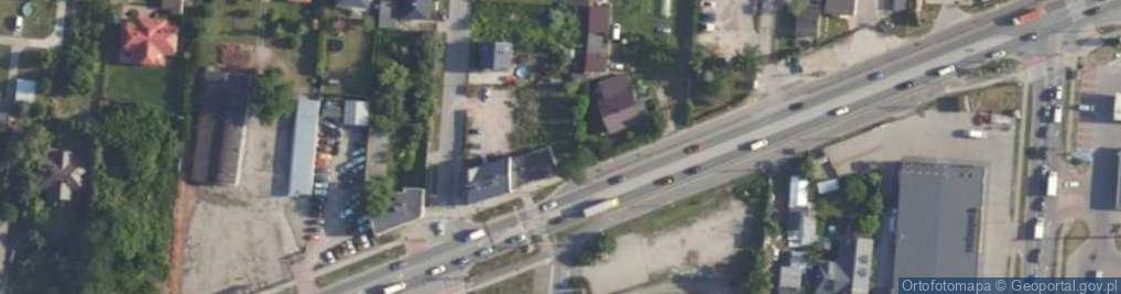 Zdjęcie satelitarne Powstańców ul.