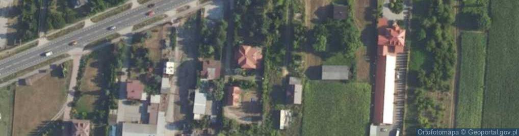 Zdjęcie satelitarne Powstańców ul.